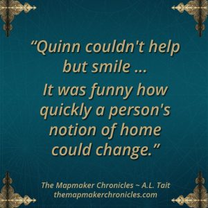 The Mapmaker Chronicles image quotes A. L. Tait