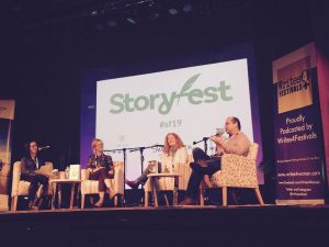 Panel at storyfest | allisontait.com