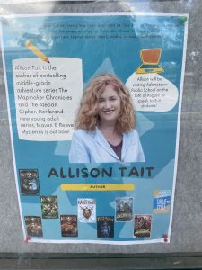 A L Tait author visit