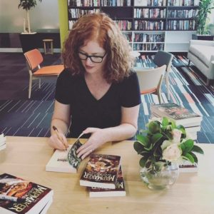 A.L. Tait signs copies of The Mapmaker Chronicles