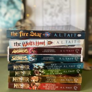 signed copies of A. L Tait novels