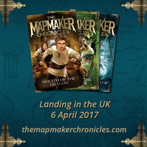 The bestselling Mapmaker Chronicles series, available in the UK from 6 April, 2017