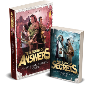 The Ateban Cipher adventure series for kids 9-12 is out now!