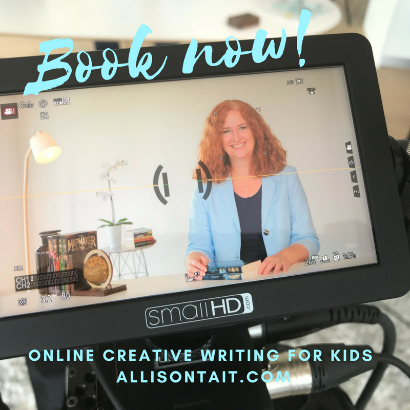 Book now: online creative writing course for kids | allisontait.com