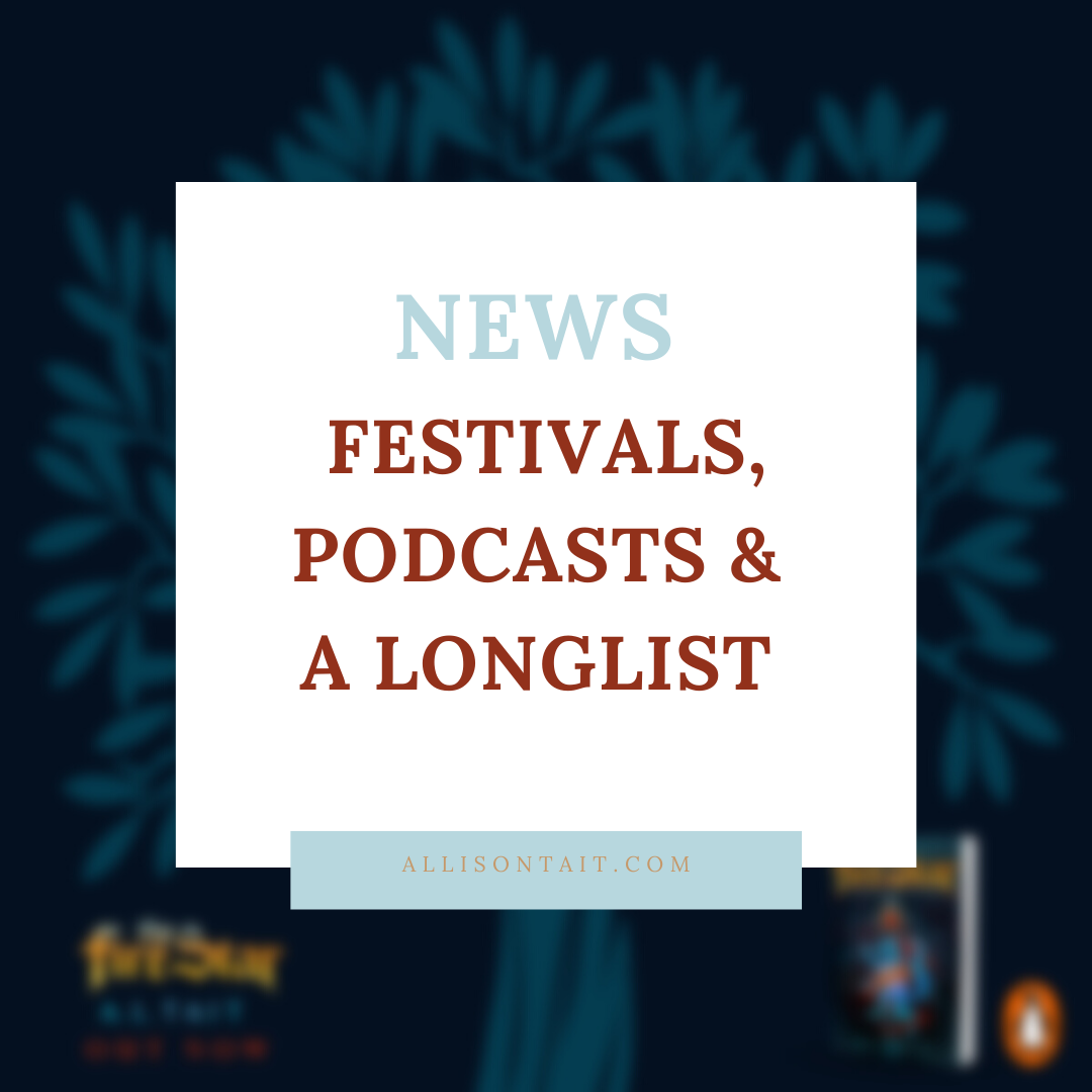 festivals podcasts longlist A. L. Tait