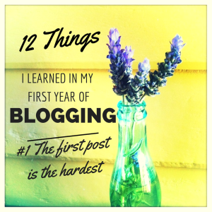 first year blogging allisontait.com