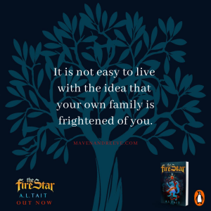 Maven and Reeve quote from The Fire Star