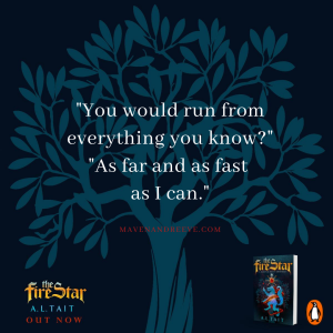 Maven and Reeve quote from The Fire Star