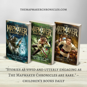 The Mapmaker Chronicles series is now available in the USA and Canada through Kane Miller. For kids 9-13 years. Read more and buy here.
