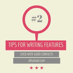 Tips for writing features #2