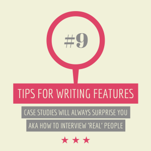 tips for writing features #9