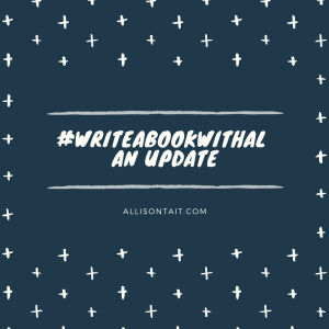 Update #writeabookwithal