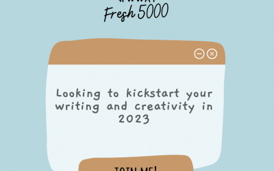 Writing challenge January