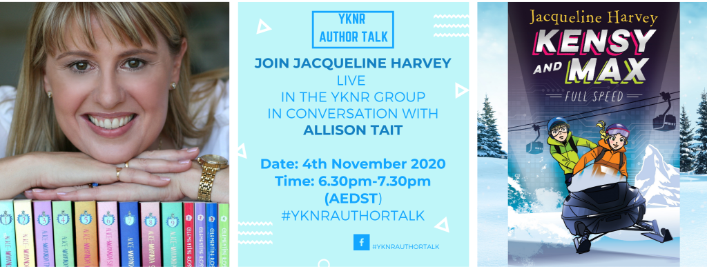 Your kids next read Jacqueline Harvey